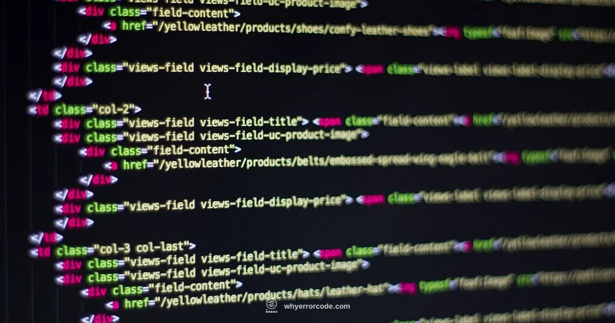 API Error Codes API Error Codes - Why Error Code