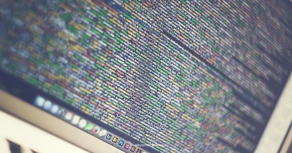 Error Codes Guide - Why Error Code