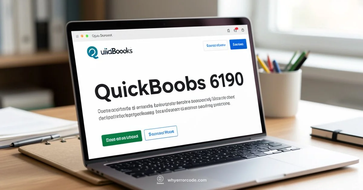 6190 Error Fix - Why Error Code