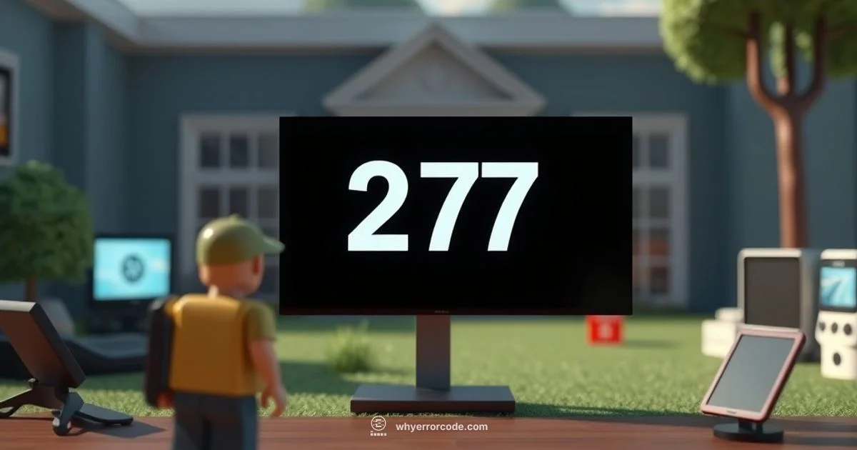 Roblox Error 277 Guide Roblox Error 277 Guide - Why Error Code