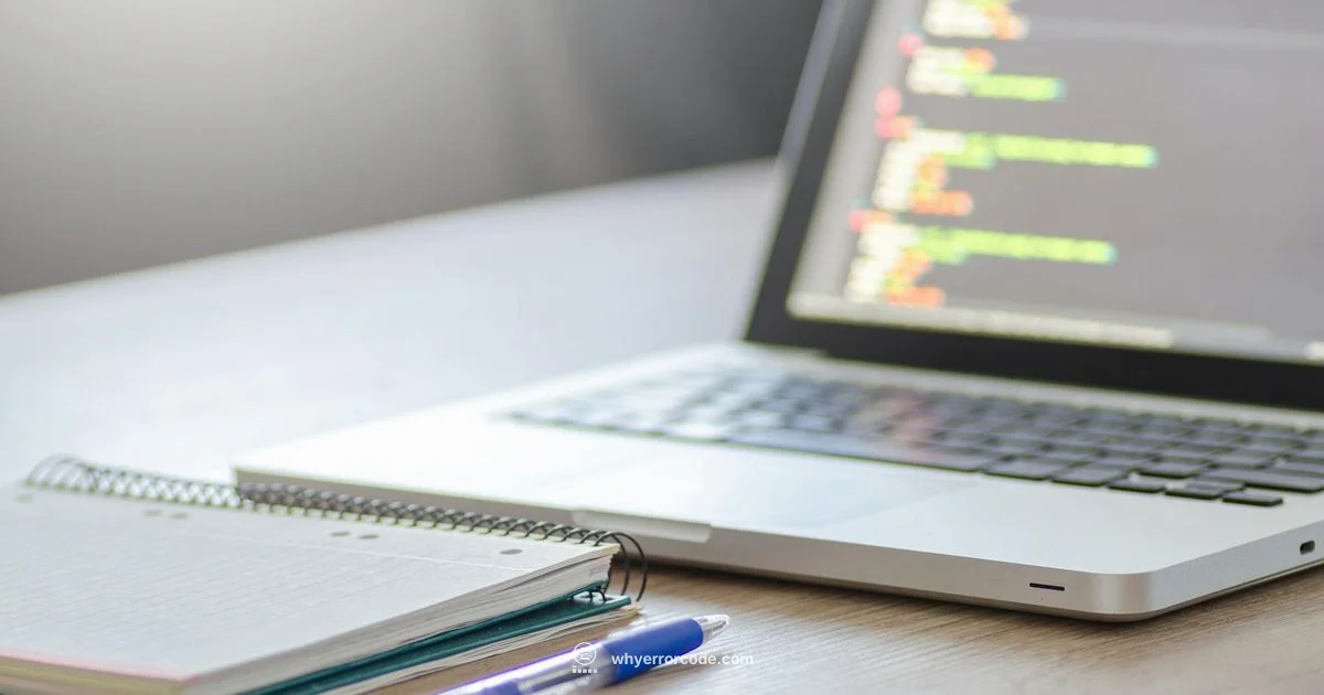VS Code Build Error - Why Error Code