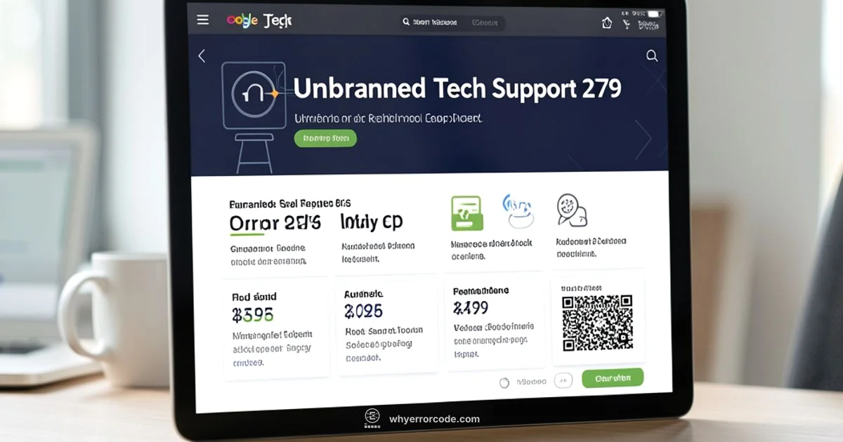 Error 279 Guide Error 279 Guide - Why Error Code