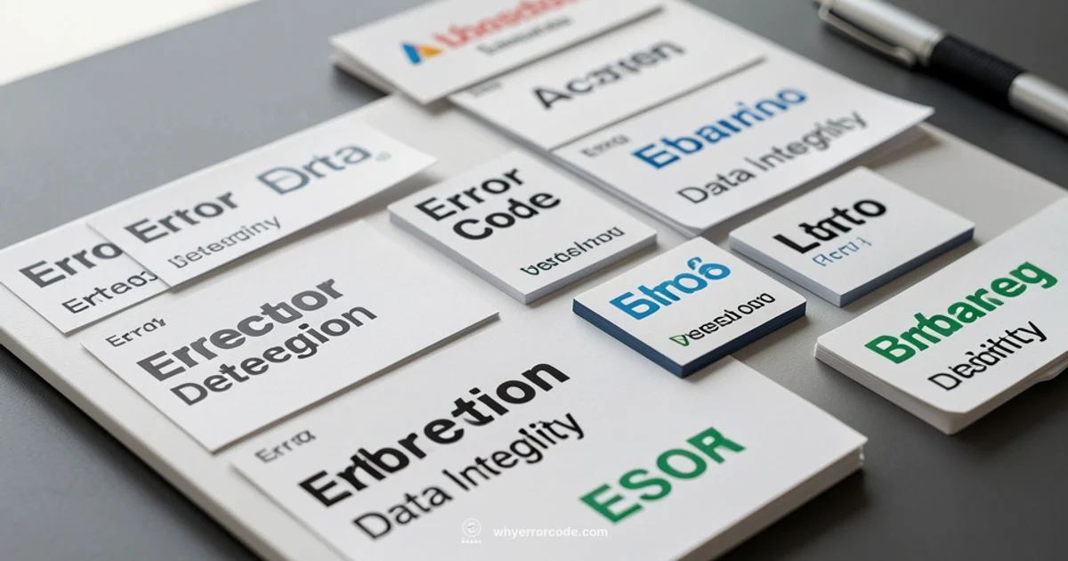 Error Detection Basics - Why Error Code