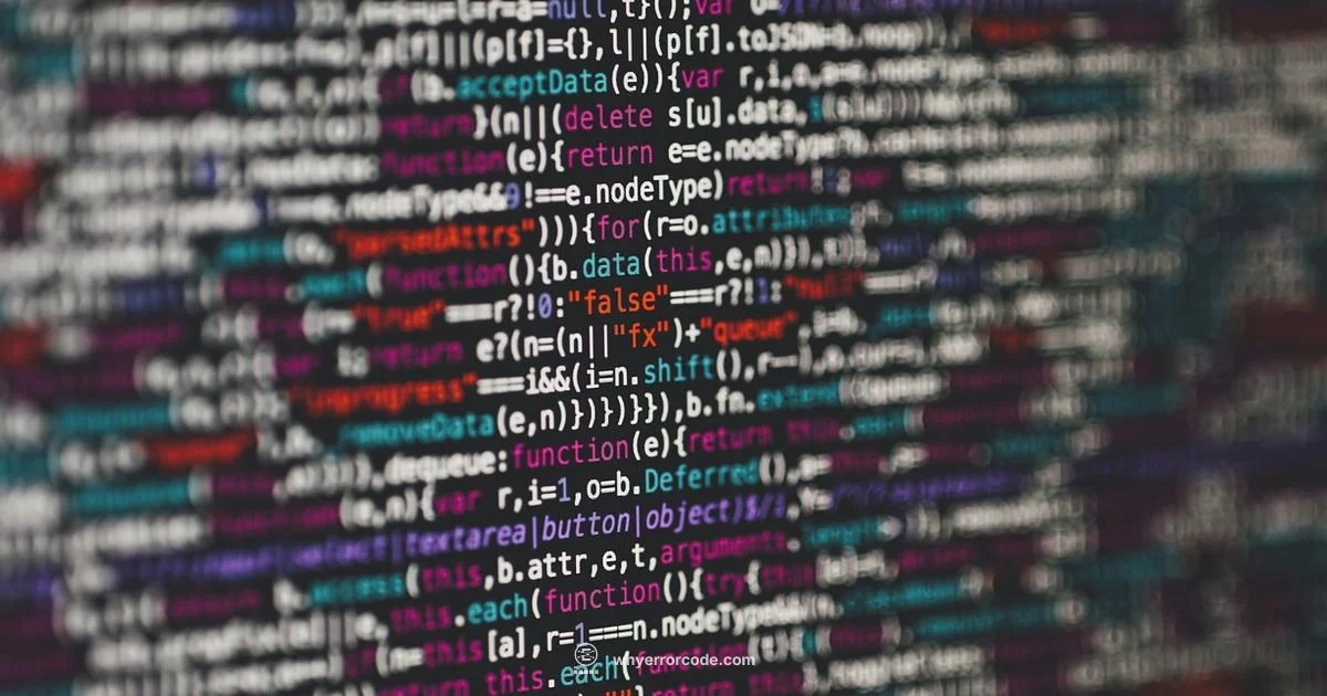 Error Code Primer Error Code Primer - Why Error Code