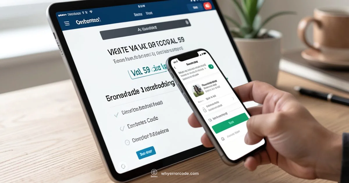VAL 59 Troubleshooting Guide - Why Error Code
